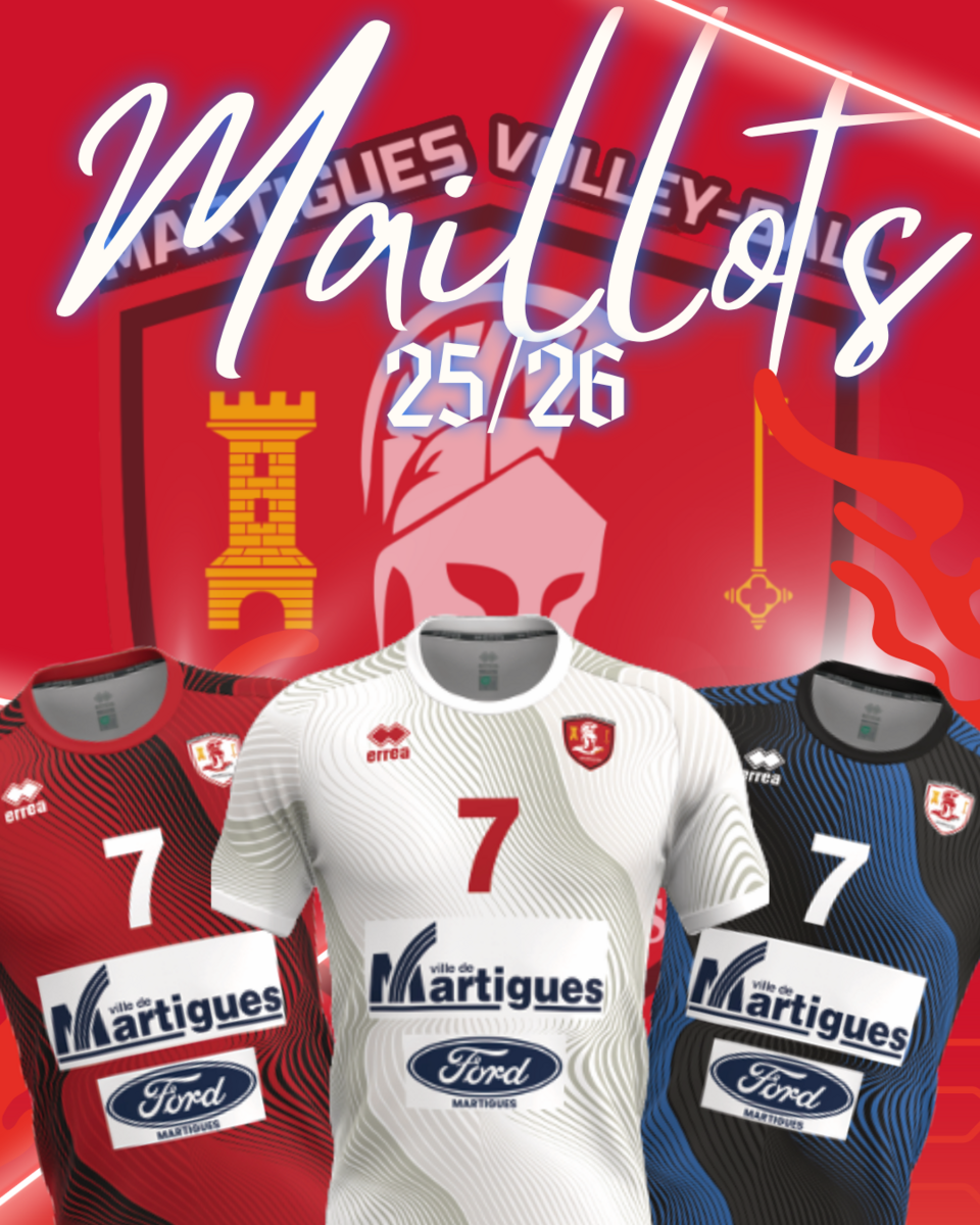 Les maillots de la saison 2025/2026 dévoilés
