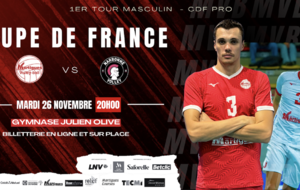 COUPE DE FRANCE PRO : MARTIGUES REÇOIT NARBONNE VOLLEY !