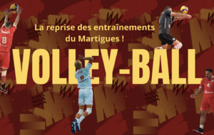 La reprise au Club de Volley de Martigues !