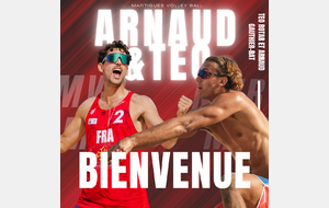 Une Paire de beach-volley signe avec Martigues !
