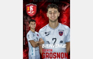 Quentin Grosnon rejoint le Martigues Volley-Ball