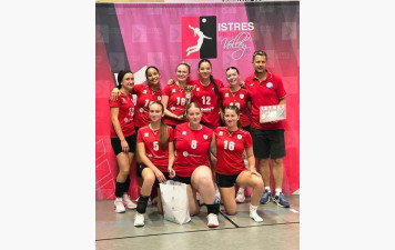 Les M18F montent sur le podium au tournoi d’Istres