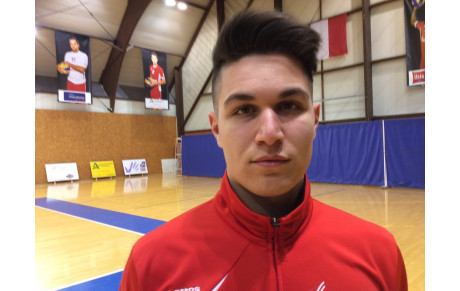 Martigues-Tourcoing. Le jeune Damien Clément avec les Pros