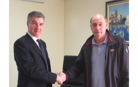Avant Nice : Crédit Mutuel et Martigues Volley main dans la main 