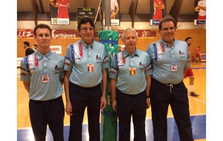 Martigues Plessis H-30 minutes: On encourage aussi nos arbitres 