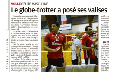 Mitrovic : Un ''beau papier'' signé La Provence