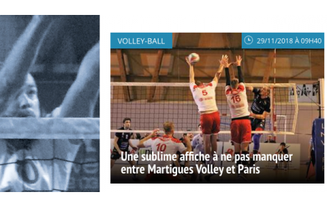 Martigues / Paris. l'avant match de Maritima médias 