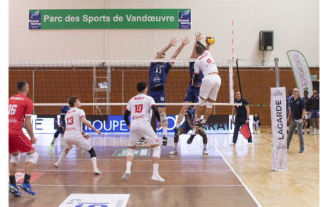 Nancy 3/1 MVB : dommage après un très bon deuxième set. 