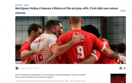 Reims 1/3 Martigues. Pour Maritima c'est déjà une saison reussie