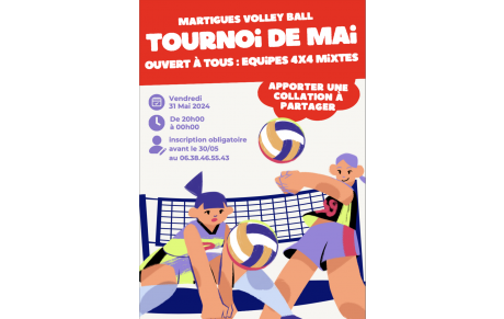TOURNOI DE MAI DU MVB