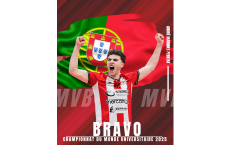 Un joueur du MVB au championnat du Monde universitaire !