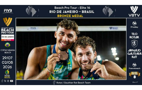 Téo Rotar et Arnaud Gauthier-Rat médaillés de bronze à Rio !